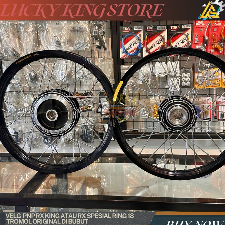 Velg rx king takasago ring 18 tromol original bubut