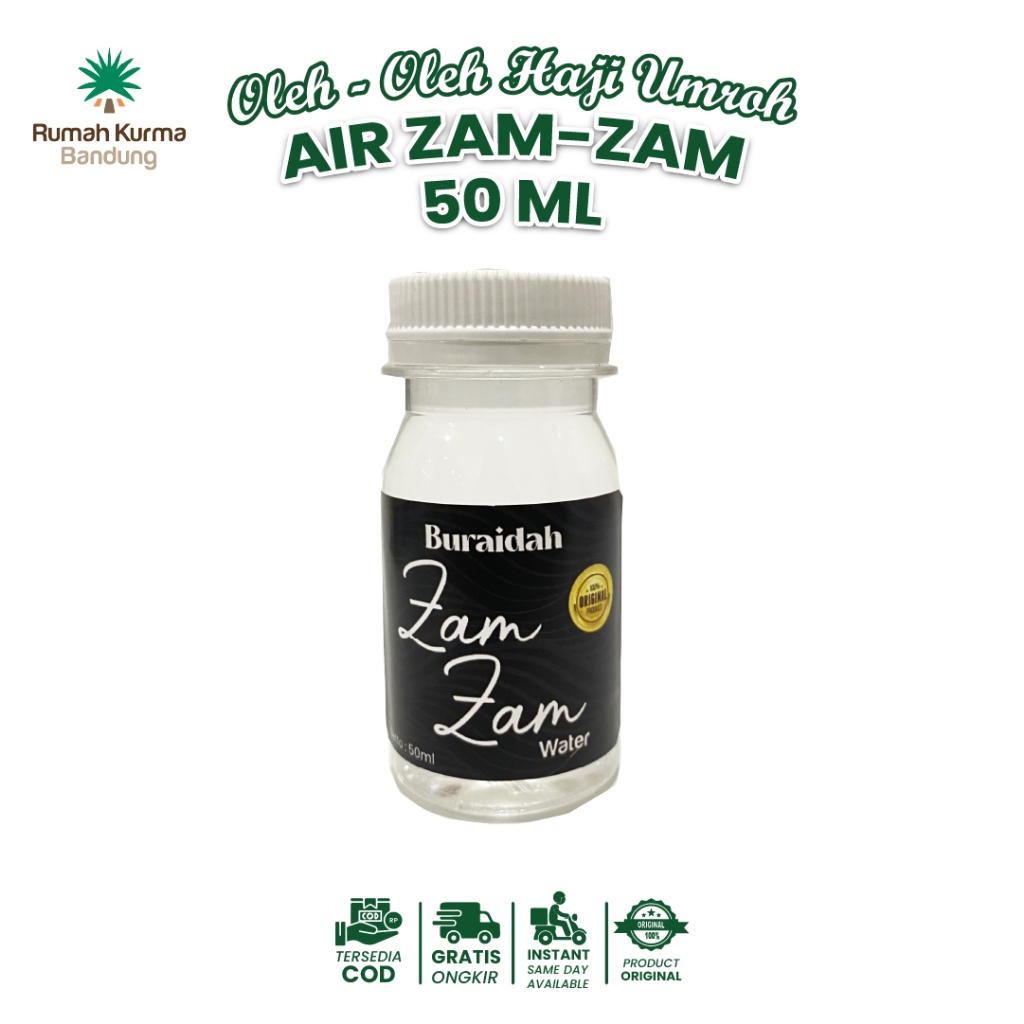 

Air Zam Zam Kemasan 50ML 100% Original Asli