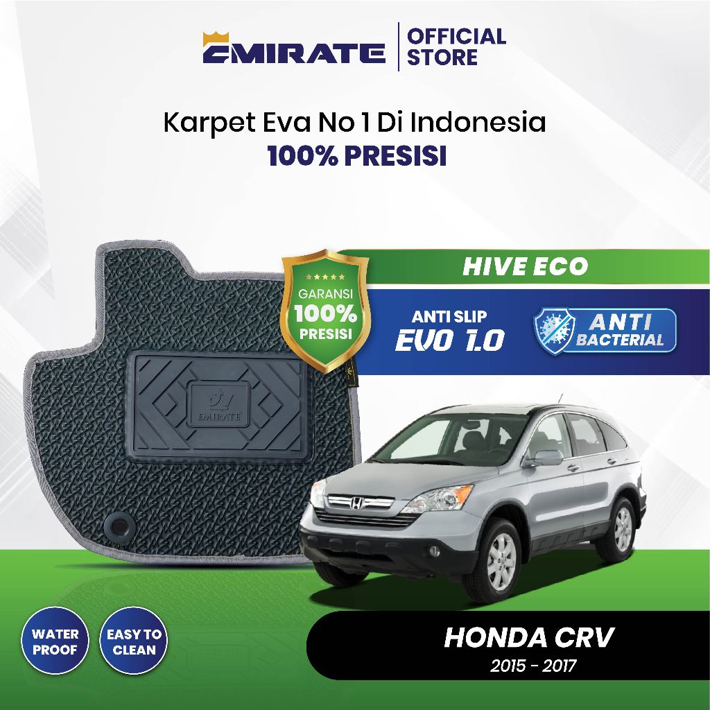 Karpet Mobil Honda CRV (2015-2017) | Force - Tipe Deluxe