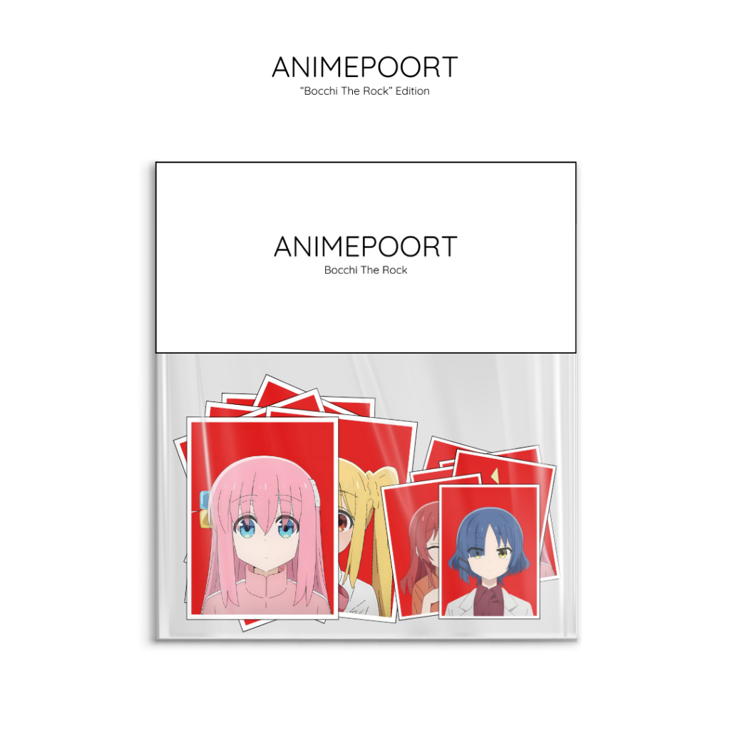

ANIMEPOORT Stickerpack "Bocchi The Rock" Edition