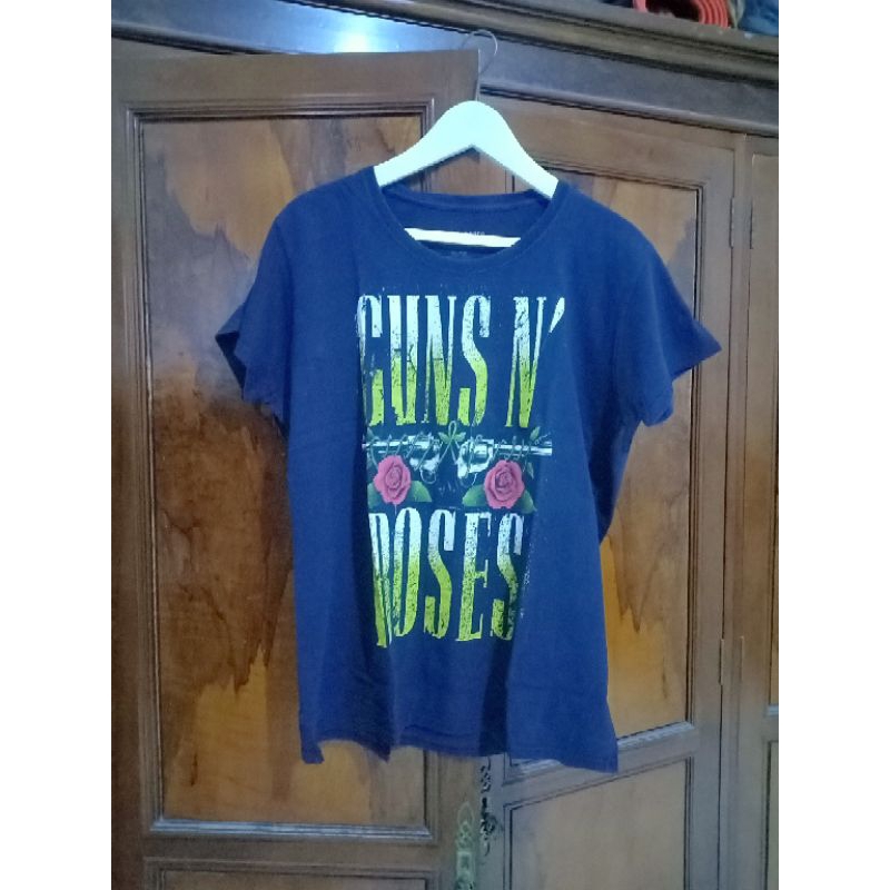 KAOS GUNS N ROSES BLACK VINTAGE