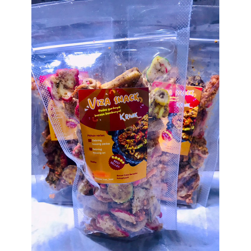 

Viza snack (sebring / kerupuk campur bumbu kacang)