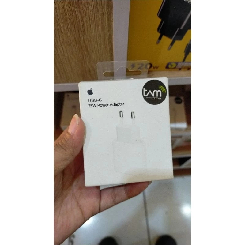 BATOK CHARGER TYPE C IPHONE TAM ORIGINAL KEPALA CHARGER