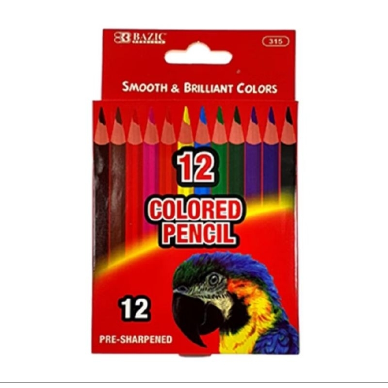 

Bazic Pensil Warna 12 Pendek