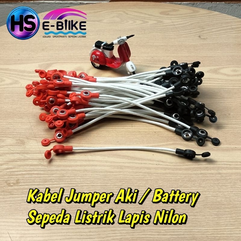 KABEL JUMPER BATTERY / AKI SEPEDA LISTRIK & MOTOR LISTRIK