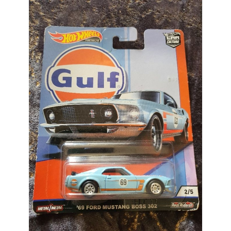 Hot Wheels Gulf Ford Mustang Boss 302