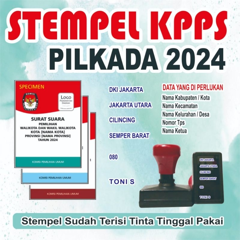 

stempel pilkada, stempel kpps stempel murah, stempel custom, stempel express