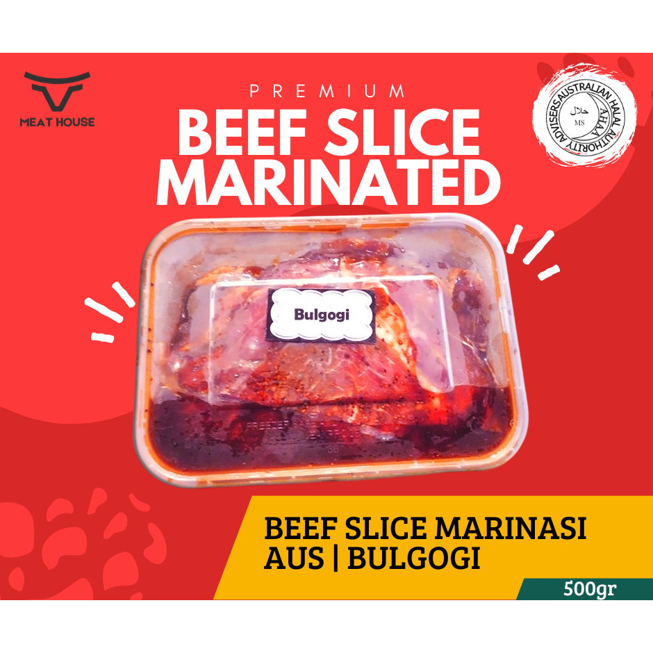 

Beef Slice Marinasi AUS BULGOGI | 500gr