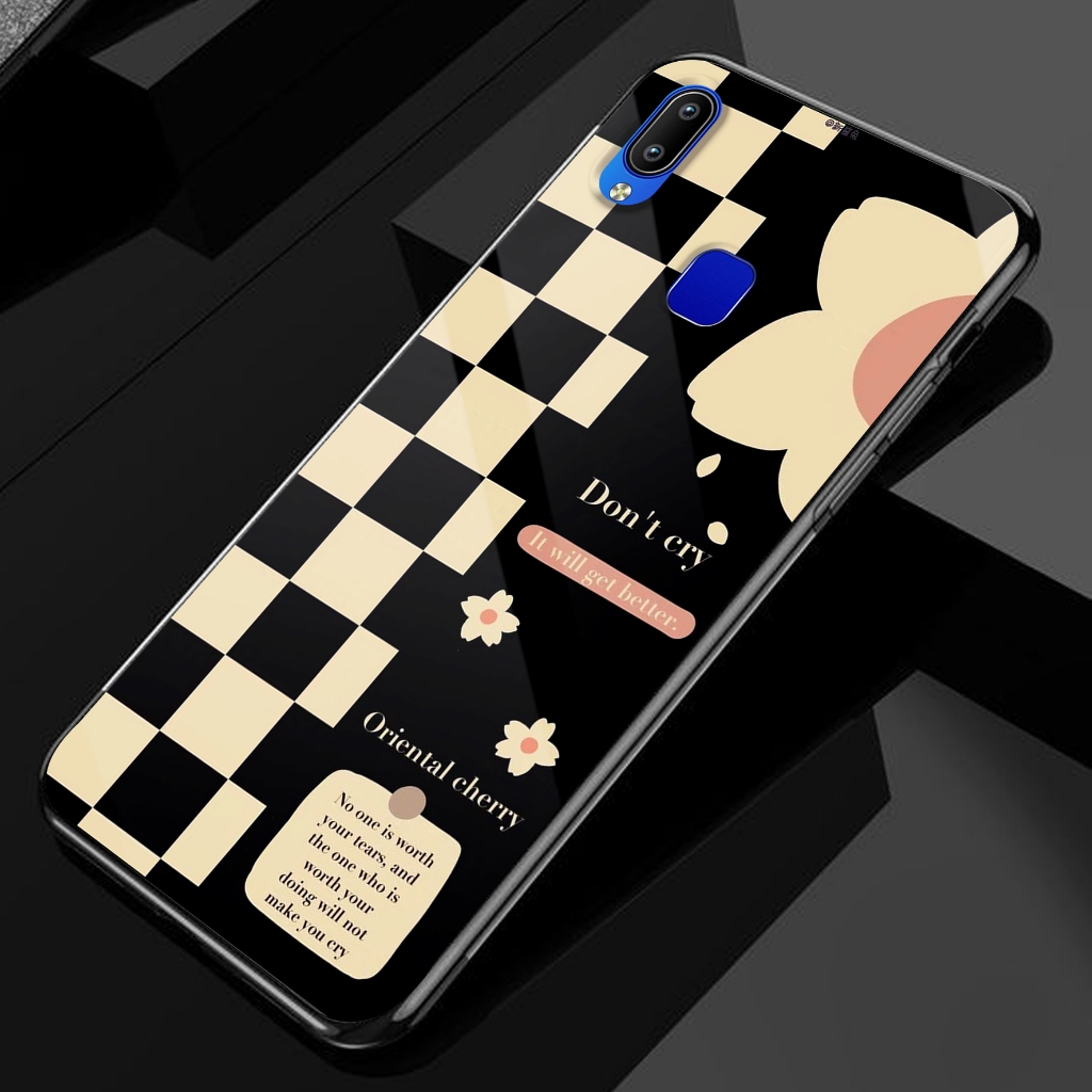 Case Vivo Y93 / 1814 - Casing Hp Vivo Y93 / 1814 - Motif ( BUNGA ) - Silikon Hp Vivo Y93 / 1814 - So