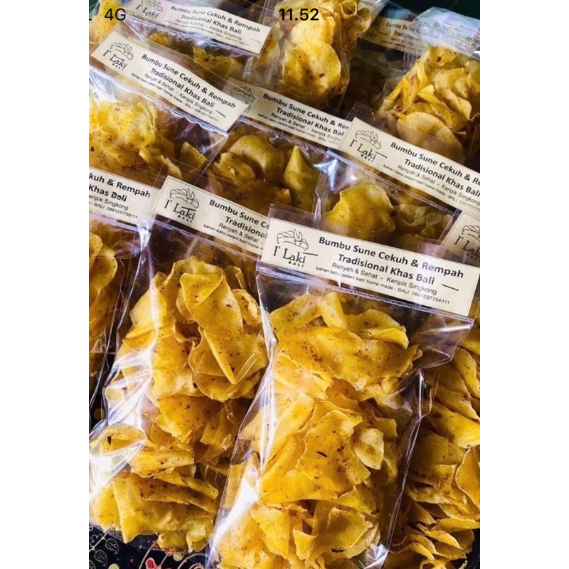 

Keripik Singkong bumbu tradisional Bali