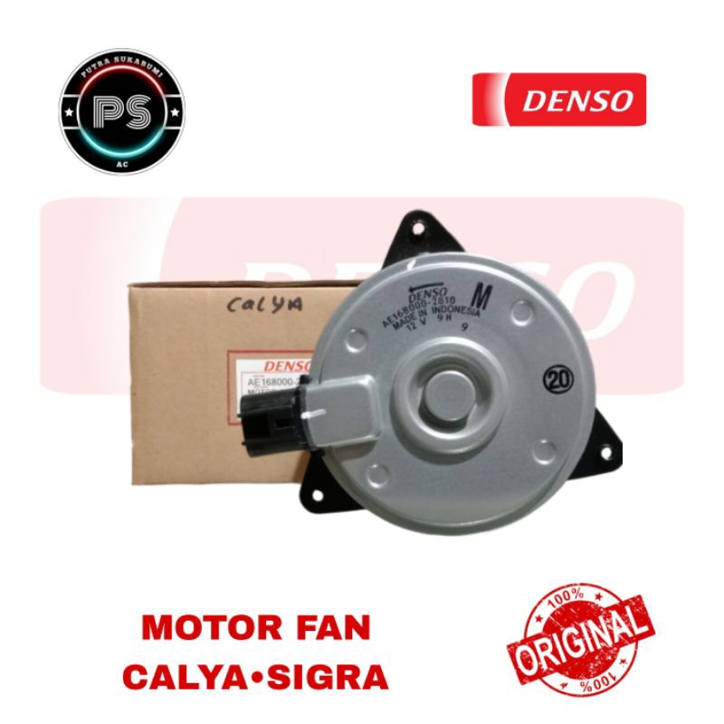 MOTOR VAN MOTOR FAN AC MOBIL CALYA SIGRA ORIGINAL DENSO