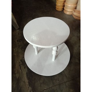 RANGKA KUE PENGANTIN 2 TINGKAT BULAT SEGI EMPAT / meja tart stand Susun 2 / Meja tatakan kue tart pe