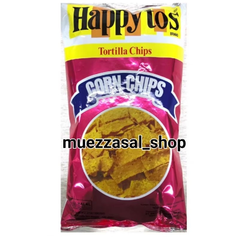 

TERMURAH! /100% ORIGINAL /HAPPY TOS MERAH - HAPPY TOS CORN CHIPS MERAH 140GR EXP 2025