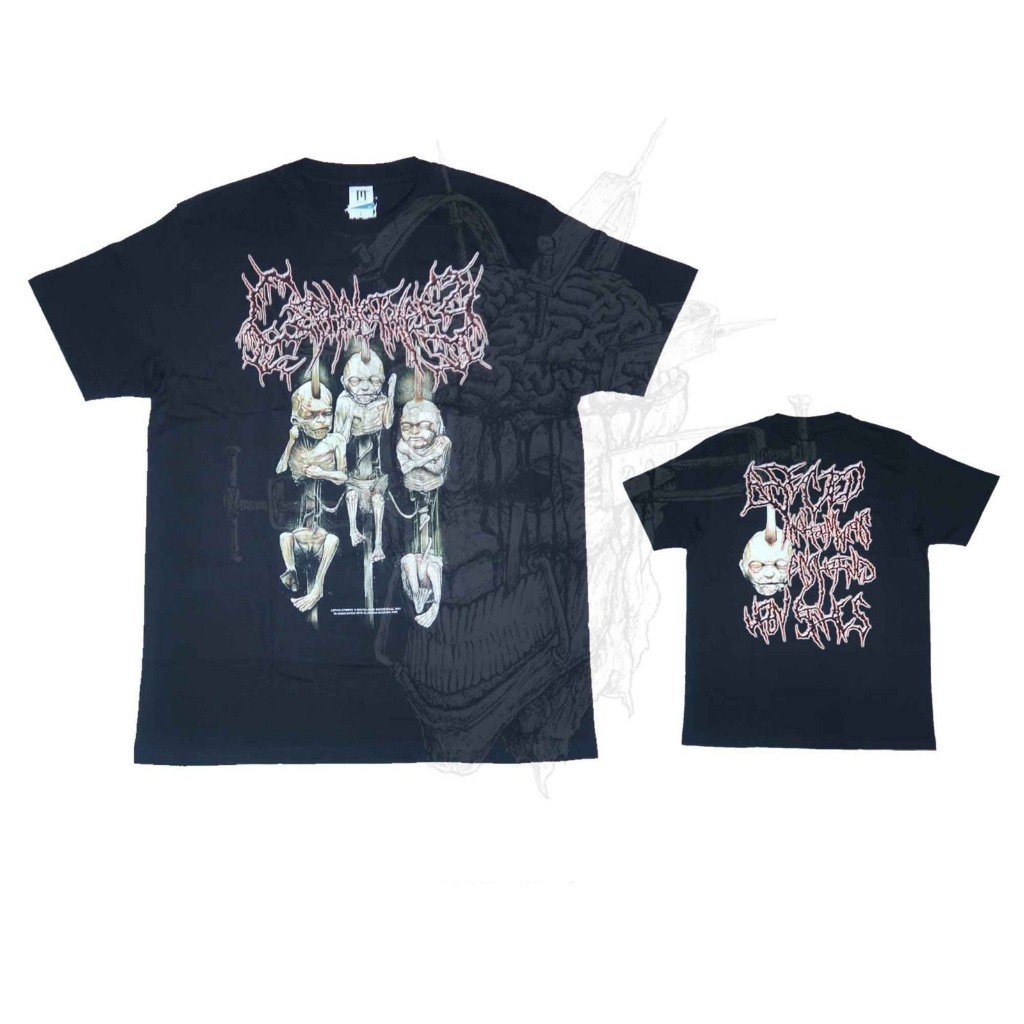 T-Shirt - Cephalotripsy - Bisected Malformations Enshrined Upon Stakes