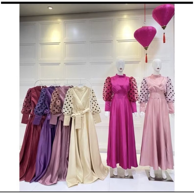 Vivorie Dress Mewah Cantik / Dress Turky