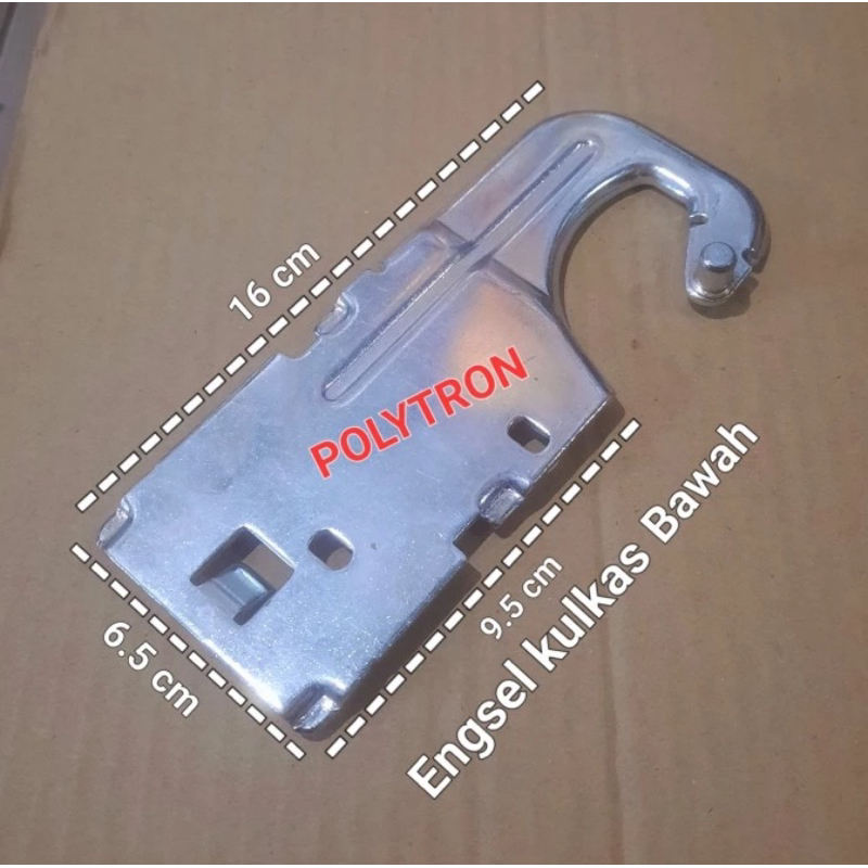 ENGSEL BAWAH PINTU KULKAS POLYTRON ORIGINAL