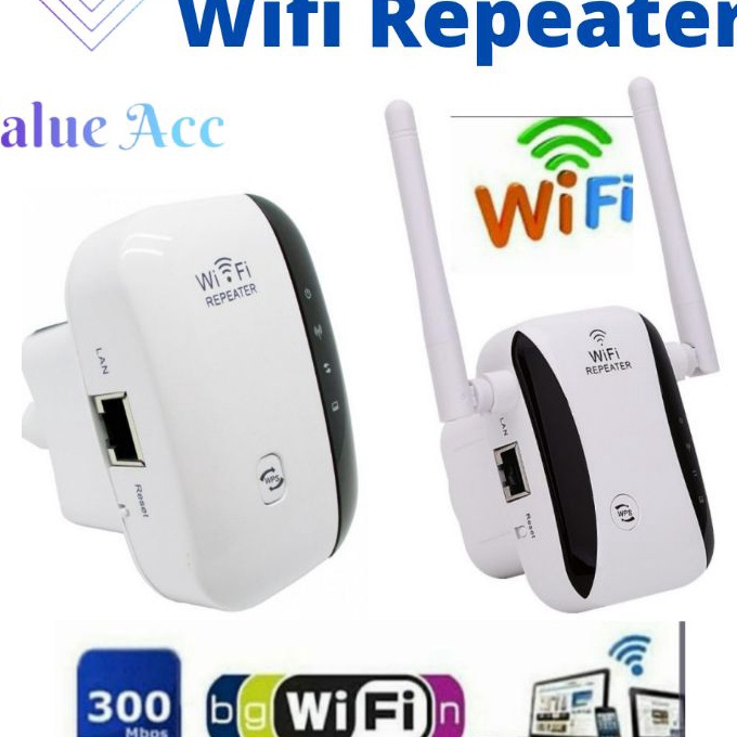 Terbaik Wifi Repeater 3Mbps Access Point Wireless Penguat Sinyal Amplifier