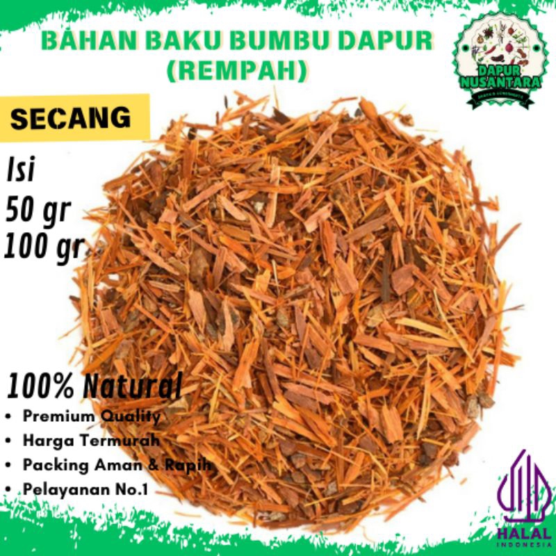 

Bumbu Dapur Bahan (SECANG) Rempah Lengkap Murah Grosir Alami Natural 100% Penyedap Rasa Masakan Halal Premium Quality