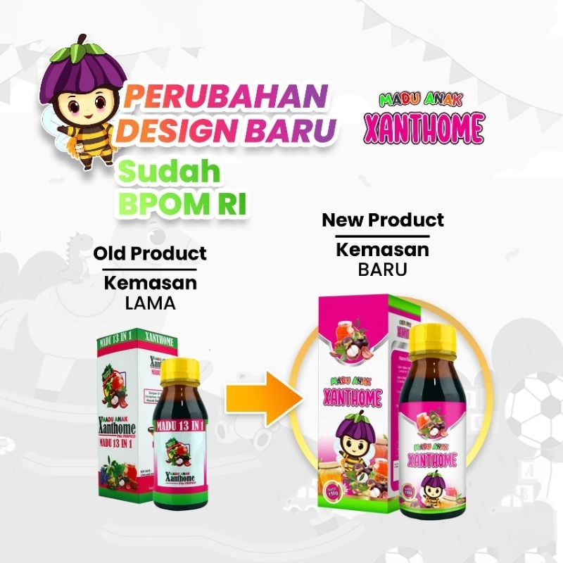 MADU XANTHOME ANAK 13in1 150gr