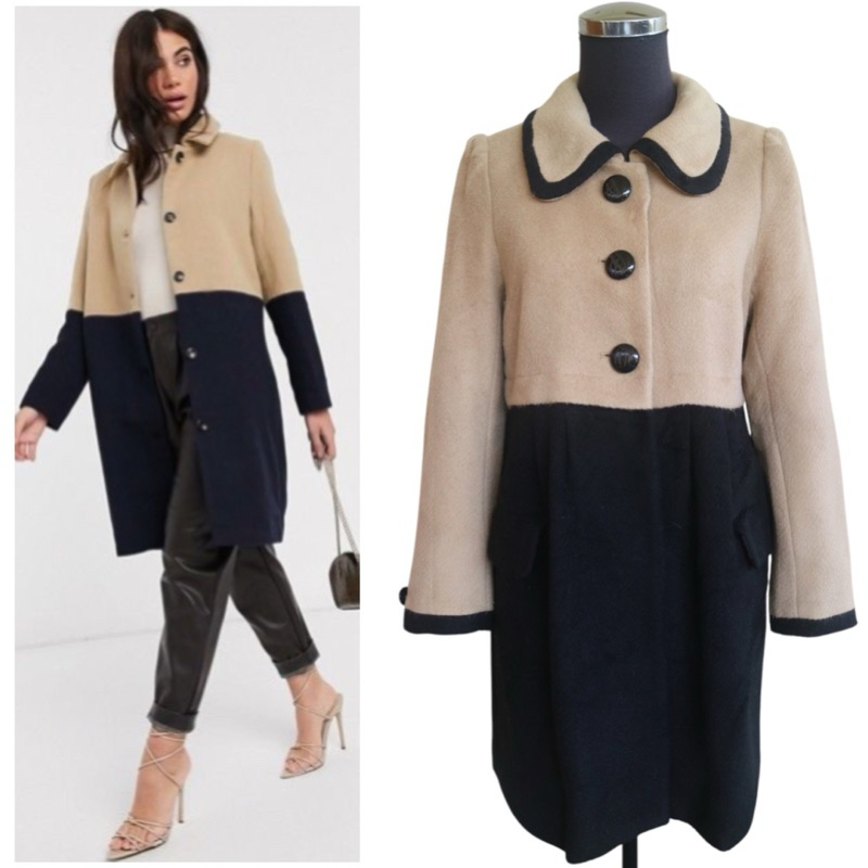 Women wool coat brand Cle de zones