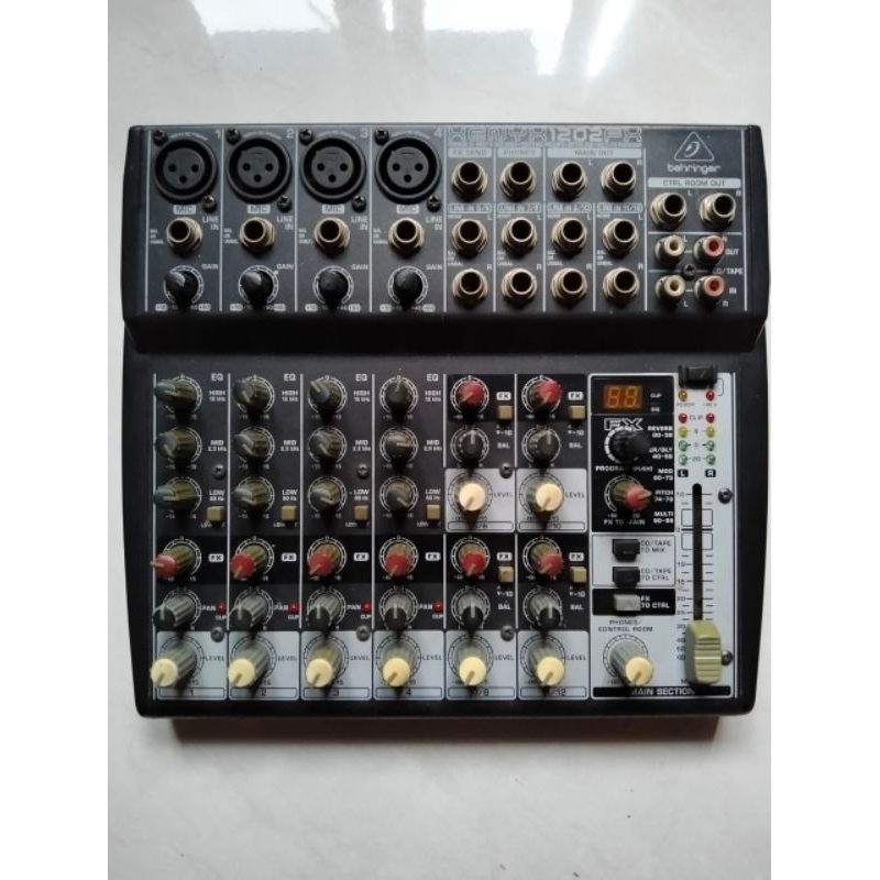 mixser mixer xenyx 1202fx behringer mulus