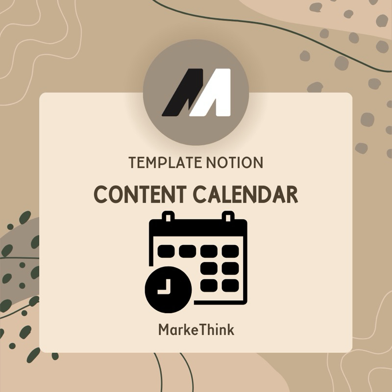 Template Notion Content Calendar 2025