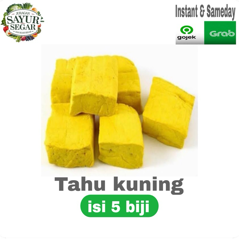 

TAHU KUNING isi 5 pcs murah