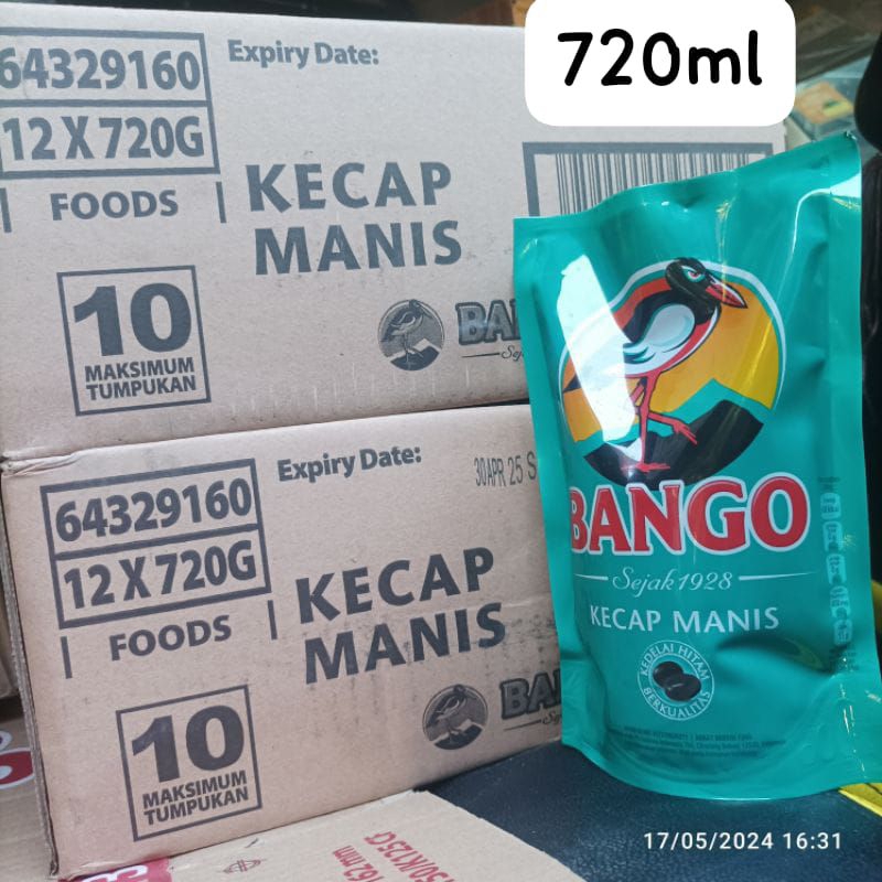 

Kacap Bangau 720ml Kartonan isi 12