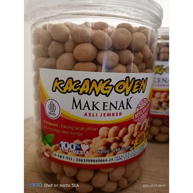 

Kacang Oven mak enak 250 gram