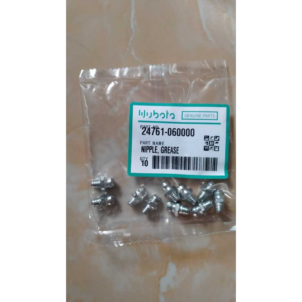 Mesin Yanmar Combine Harvester, NIPPLE,GREASE