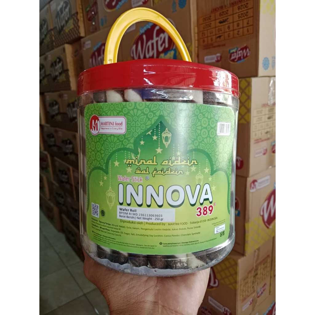 

AR Snack Innova wafer stik coklat 250 gr