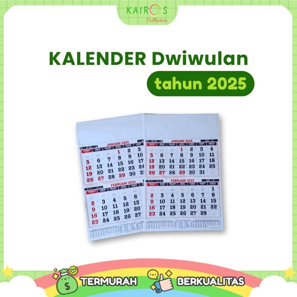 

Kalender Dwiwulan Tahun 2025