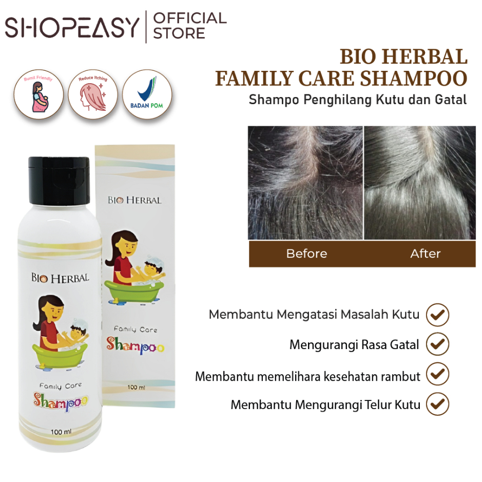 Bio Herbal - Shampo Penghilang Kutu