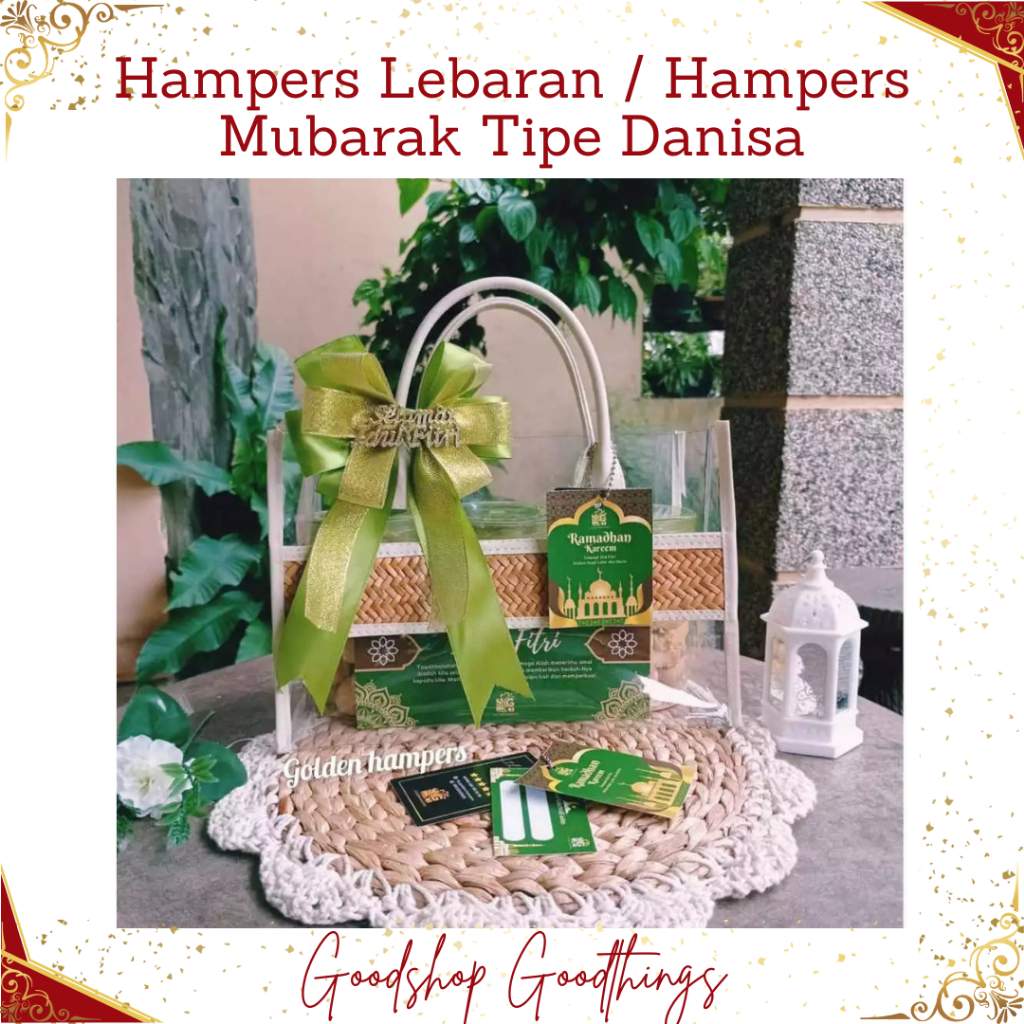 

Hampers Lebaran / Hampers Idul Fitri / Hampers Ramadhan / Hampers Eid Mubarak Tipe Danisa