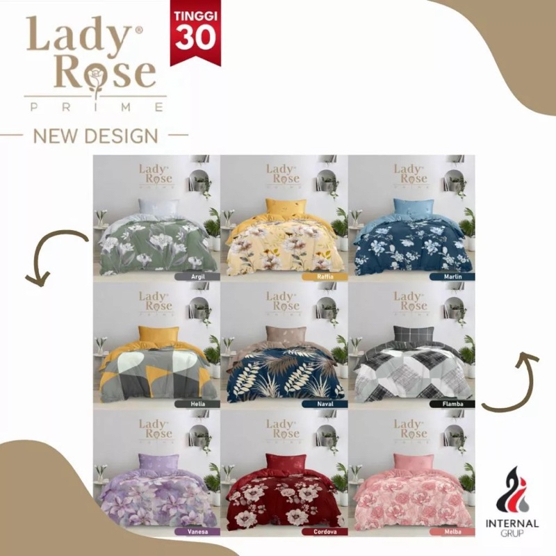 Bed Cover Lady Rose Prime Single 120x200