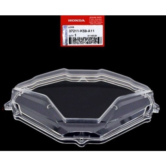 Mika Speedometer (Lens) Honda Vario 150 eSP K59 | 37211K59A11 100% ORI AHM