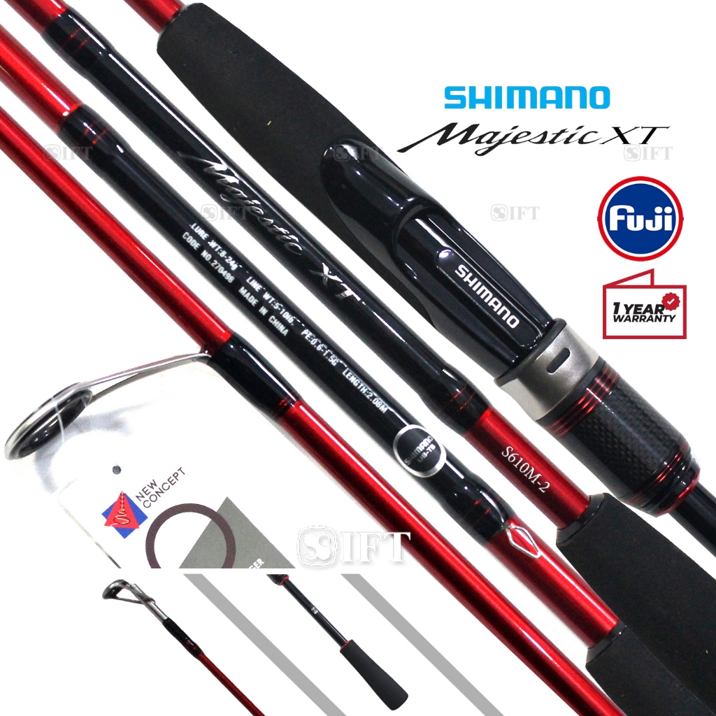 Joran SHIMANO MAJESTIC XT [2022] Full Fuji Solid Tip | UL Ultralight 2-3-4-5-6-8 lbs