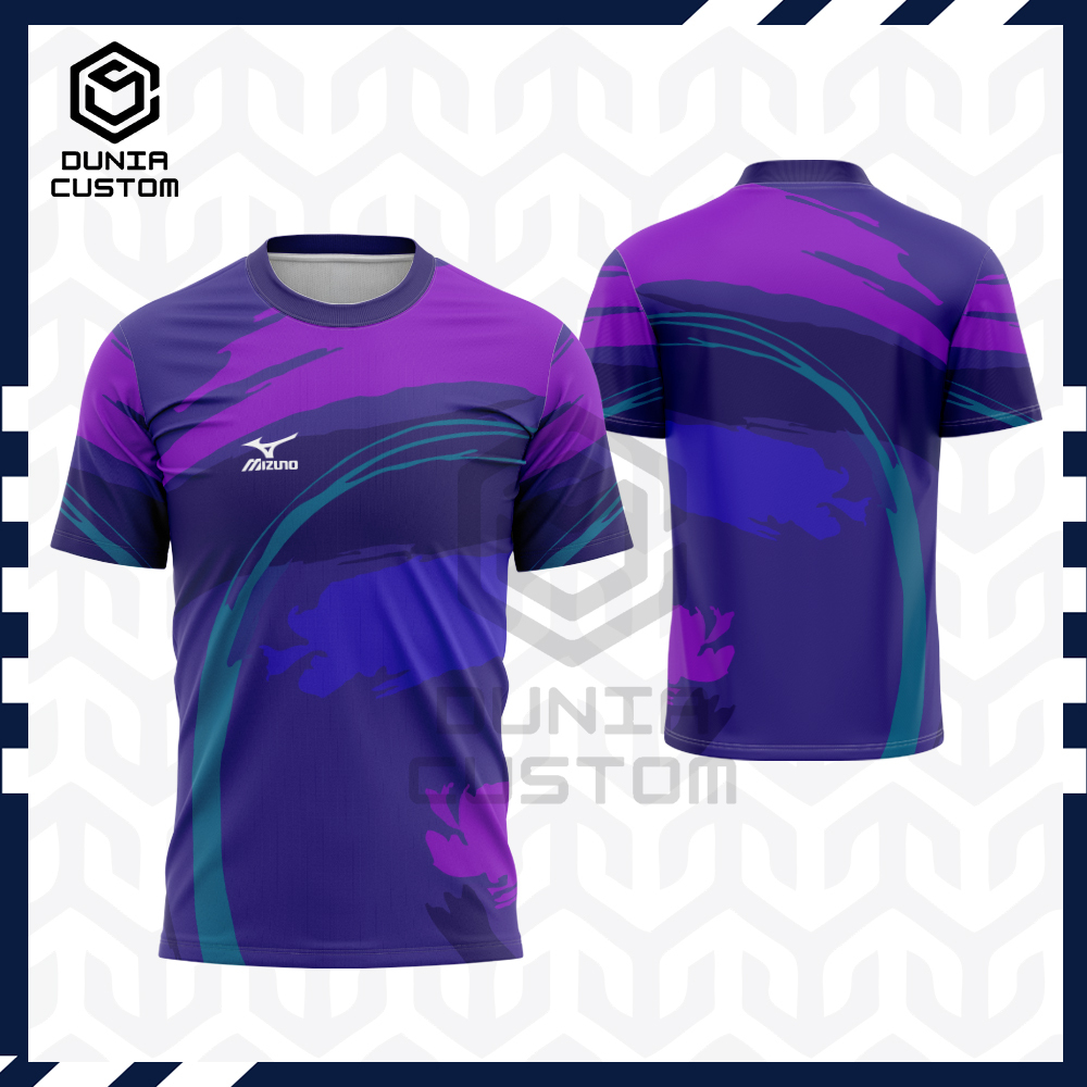 Baju Voli Kaos Jersey Pria Voli Free Custom Nama Fullprint