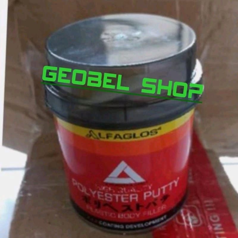 Dempul alfa alf plastik pelastik dempul besi motor mobil dempul alfaglos 250g
