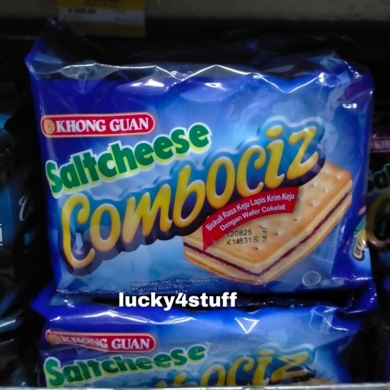 

Khong Guan Biscuits Combociz Saltcheese 10 x 17gr