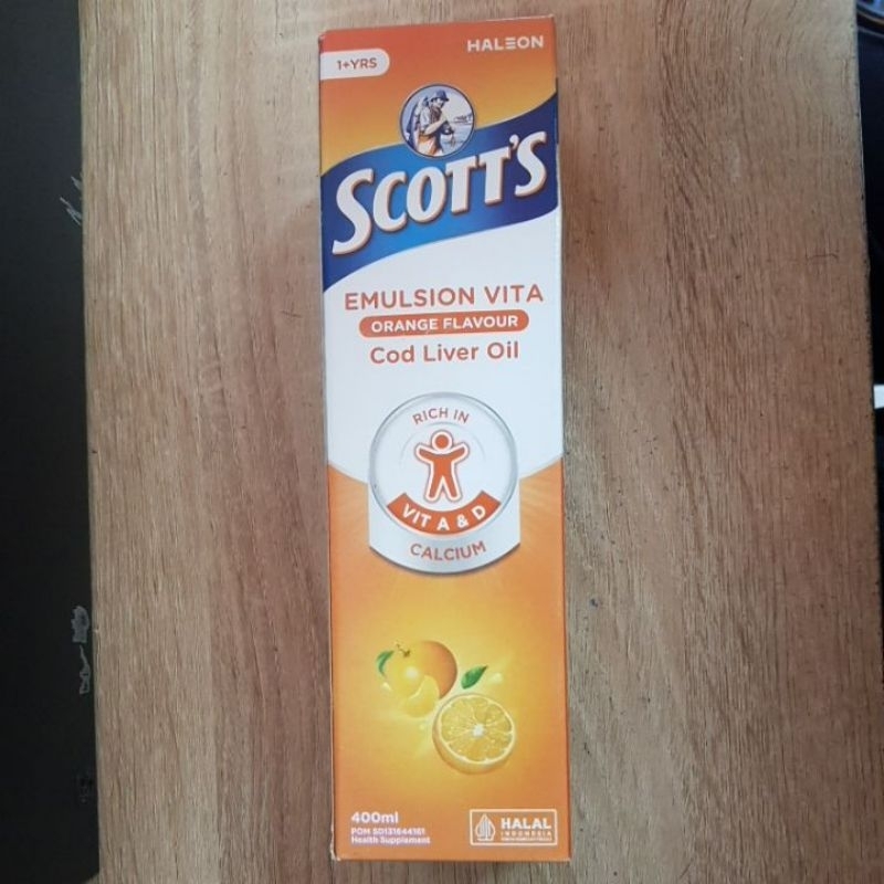 SCOTT'S EMULSION ORANGE 400 ML