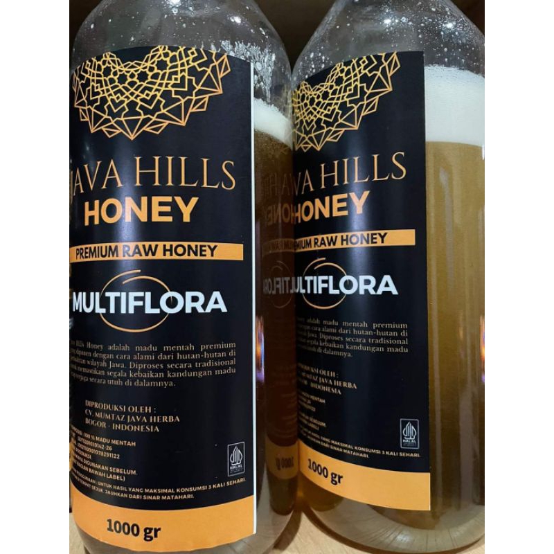 

Korzaln Madu Murni 100% Nectar Bunga Coffee 1000 Gram Javahills Honey Pure Raw Honey