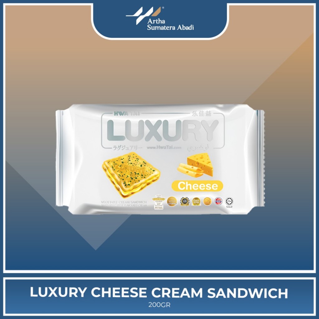 

LUXURY CHEESE CREAM SANDWICH 200GR