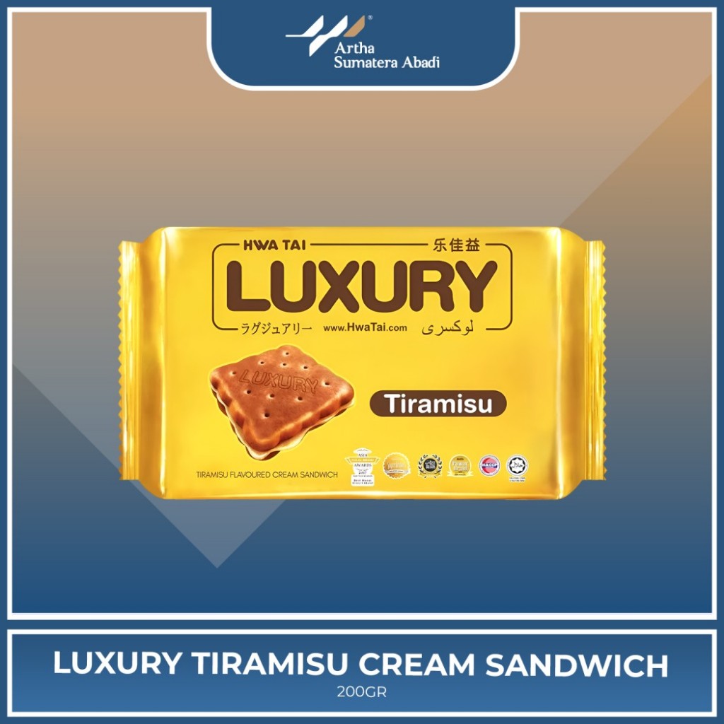 

LUXURY TIRAMISU CREAM SANDWICH 200GR