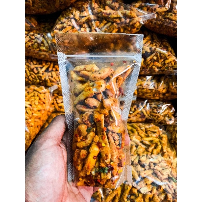

BASRENG Pedas daun jeruk kemasan 100 gram