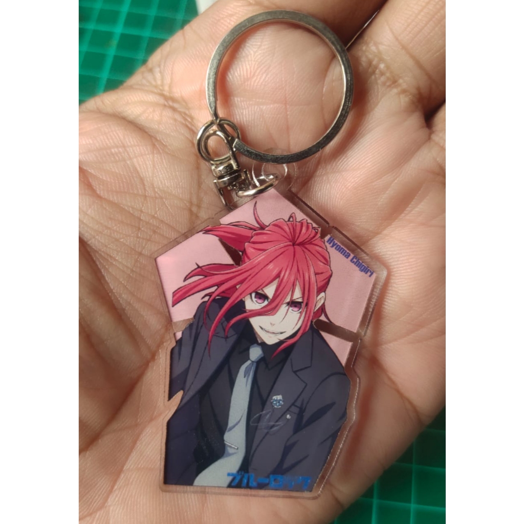 Gantungan Kunci Hyoma Chigiri Blue Lock High Quality Akrilik Gantungan Kunci Akrilik Hyoma Chigiri