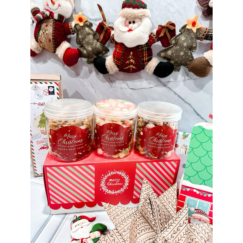 

Hampers Snack Natal - Souvenir Christmas - Makanan kue natal- JOY PACKAGE
