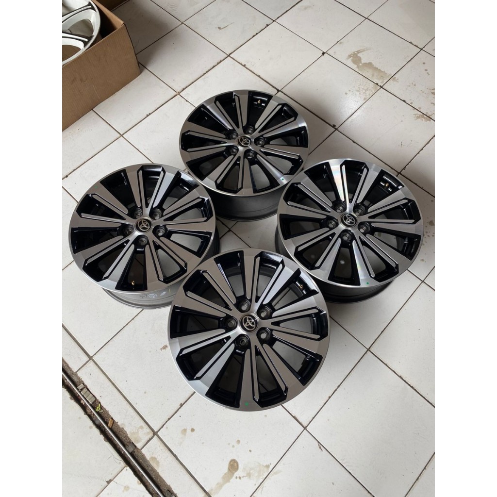 VELG MOBIL BEKAS COPOTAN STD AVANZA VELOZ R16X6 BAUT 5X100 ET50