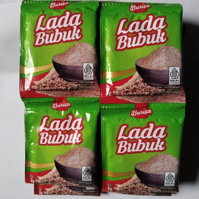 

BUMBU DAPUR BUBUK BURISA 3 GRAM || LADA KETUMBAR LAOS