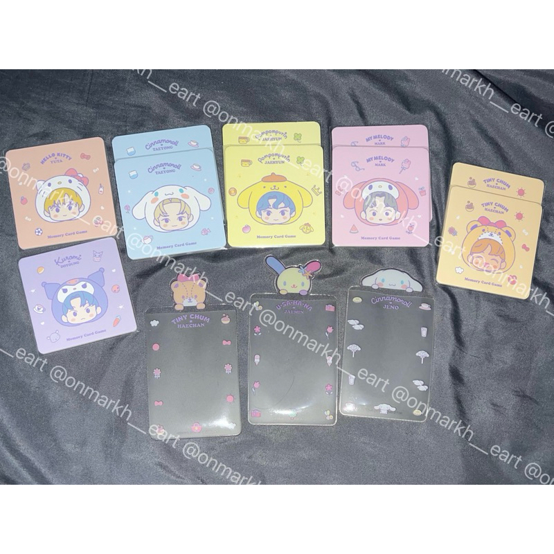 Official MD Sleeve Sanrio Photocard PC NCT Dream 127 Mark Haechan Jeno Jaemin Jaehyun Taeyong Doyoun